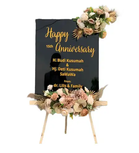 Papan Bunga Akrilik Pesarean
