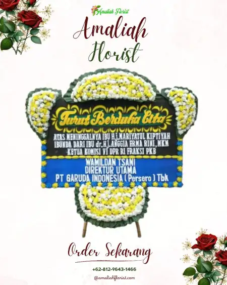 Papan Bunga Duka Pesarean